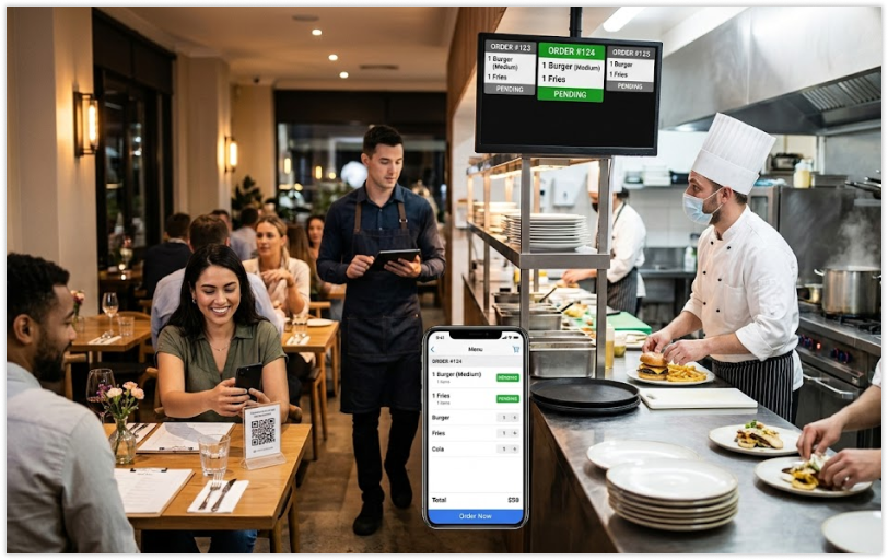 How Restaurants Can Boost Sales Using Smart QR Code Menus? - QR Meta